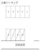小郡パーキングの駐車場
