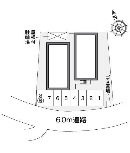 ステージア(27280)の駐車配置図