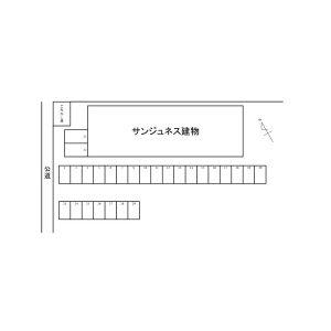 サンジュネスの駐車配置図