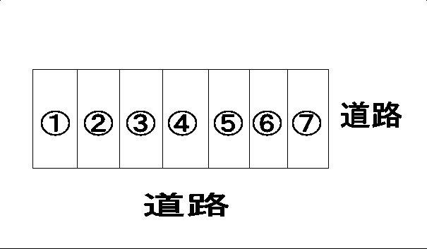 ｵｰﾄ･ｽｸｳｪｱｰ田上の駐車配置図
