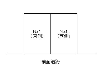 PD 大岩4-16杉山駐車場の駐車配置図