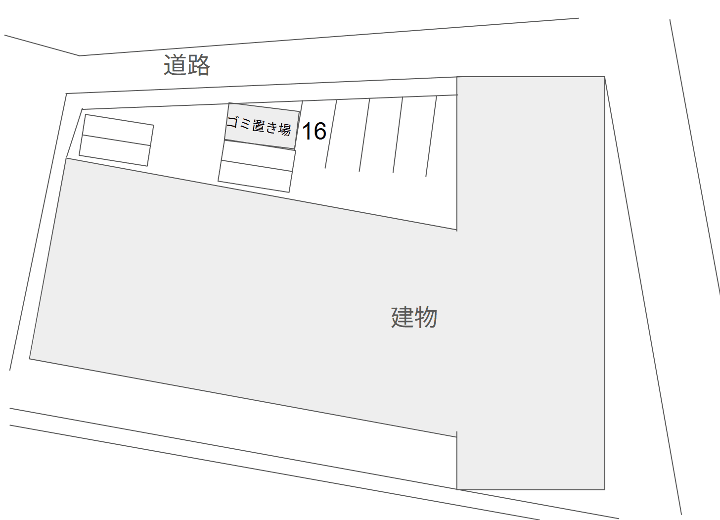 ライオンズマンション綾瀬第8		の駐車配置図