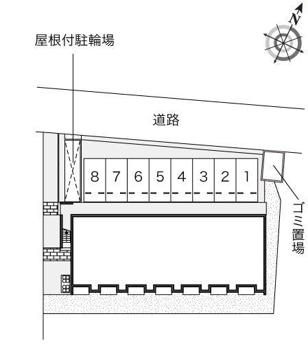 ＫｏｇａⅡ(53469)の駐車配置図