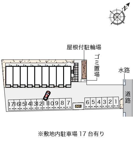ミランダリゼやまのきた(57009)の駐車配置図