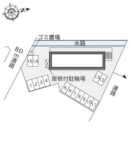 ソフィア(31180)の駐車配置図