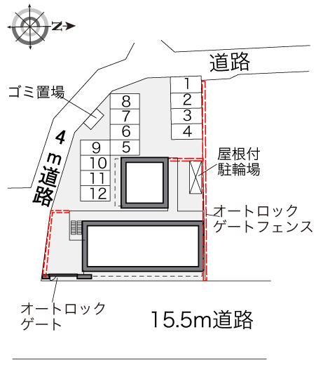所沢航空公園(33984)の駐車配置図