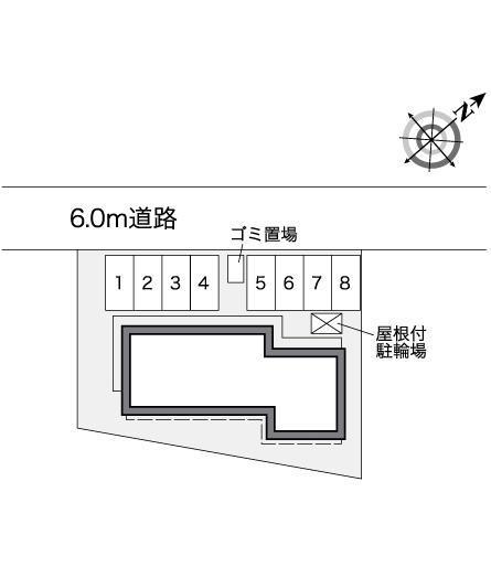 アマダ(25441)の駐車配置図
