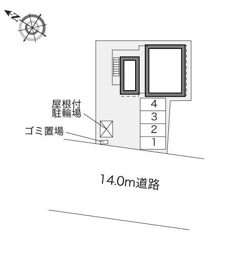 西波止場(33461)の駐車配置図