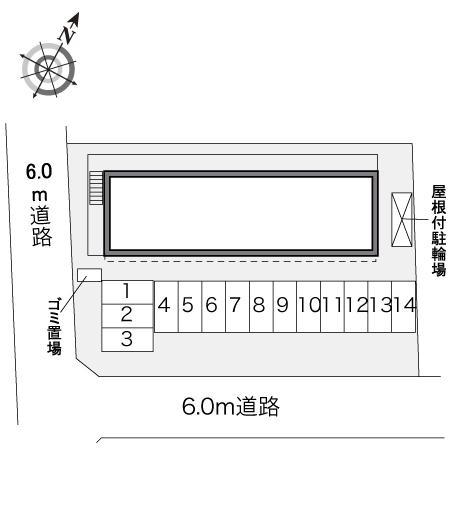 ウィル(31482)の駐車配置図