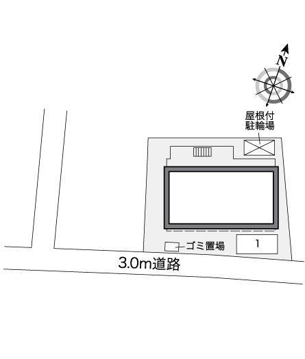 高知旭町(25548)の駐車配置図