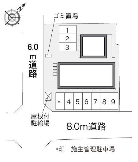 グリーンベルトヒカリ(34942)の駐車配置図