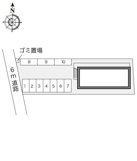 ＫＯＺＡＫＡ(11591)の駐車配置図