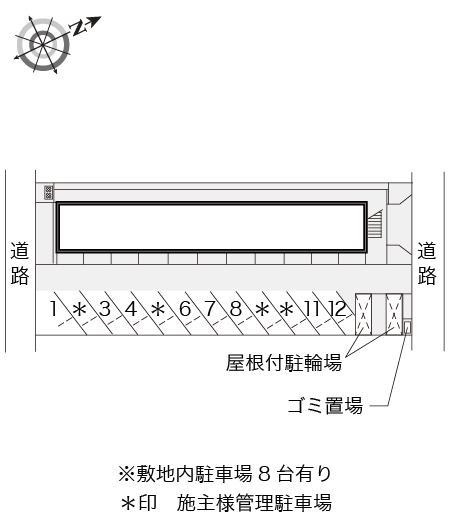 ヴェルタ(11144)の駐車配置図