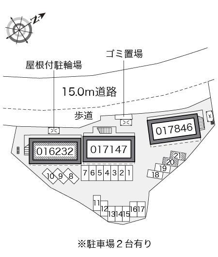 いちごＡ(16232)の駐車配置図