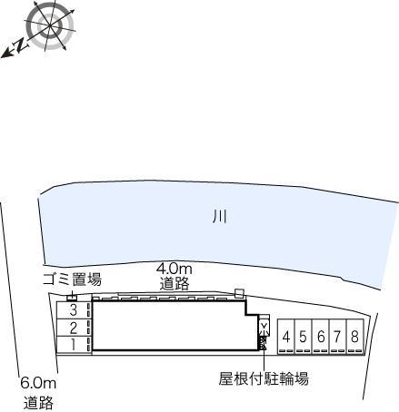 Ｌｉｂｒｅ西中山(45001)の駐車配置図