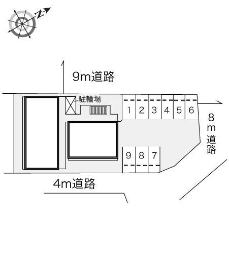 佐和山(19509)の駐車配置図