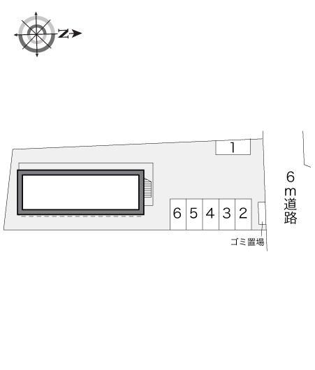 ヴァーノン(18274)の駐車配置図
