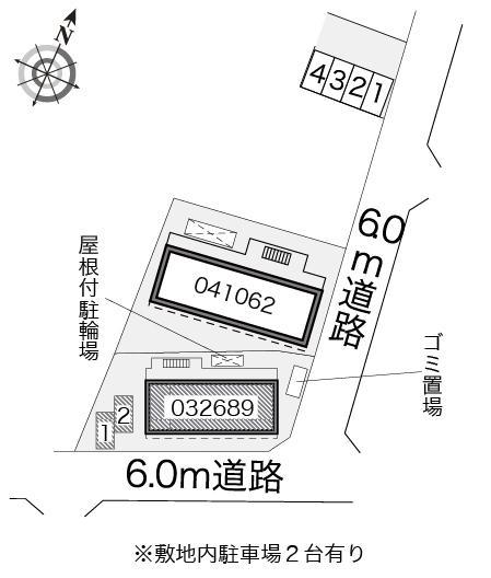 シャルマン(32689)の駐車配置図