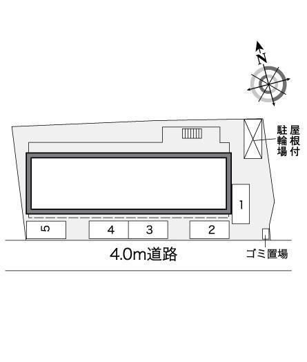 日置通り(27029)の駐車配置図