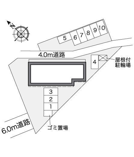 Ｗｉｎｇ(25665)の駐車配置図