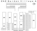 ＺＡＺ Ｇａｒｄｅｎ Ｖｉｌｌａｇｅ Ａの駐車場