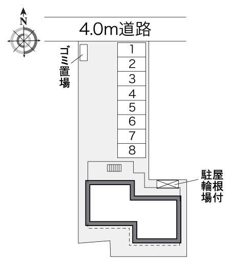 ＲＯＢＵＳＴＯ(28471)の駐車配置図