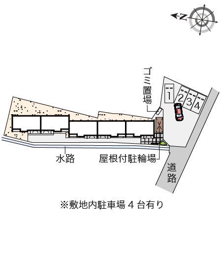 クレイノラルーチェ(56938)の駐車配置図