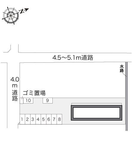 エステートⅡ(20541)の駐車配置図