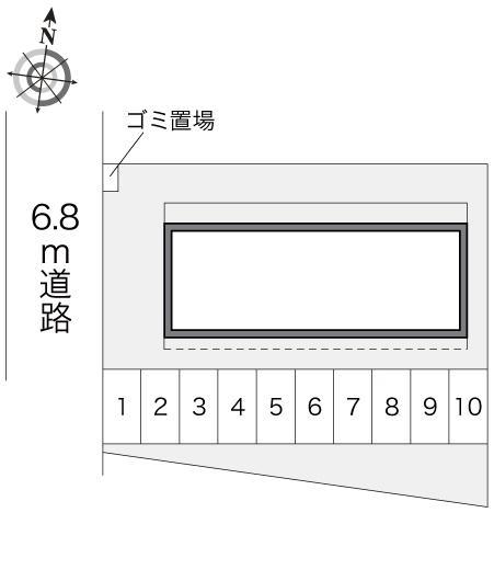 ＴＯＭＯ(11077)の駐車配置図