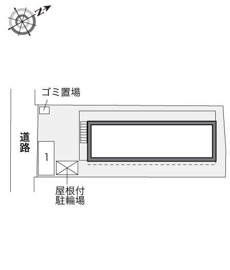 メゾンド　ブーケ(34457)の駐車配置図