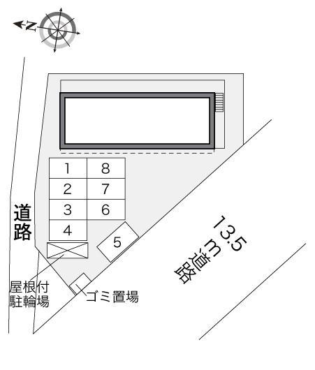 リール(32821)の駐車配置図