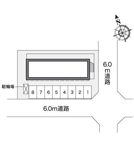 ペル　テ(25826)の駐車配置図
