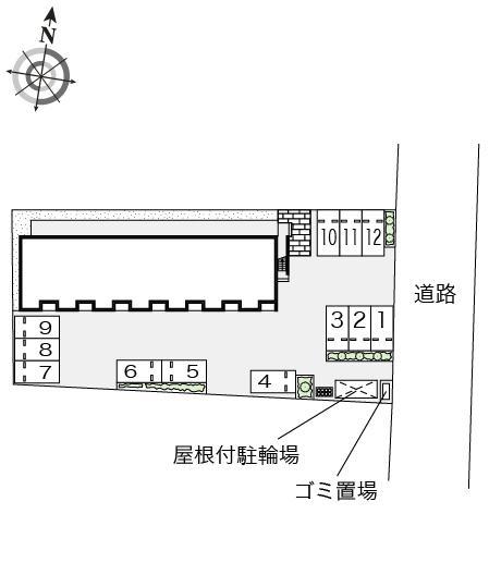 リバティー(52592)の駐車配置図