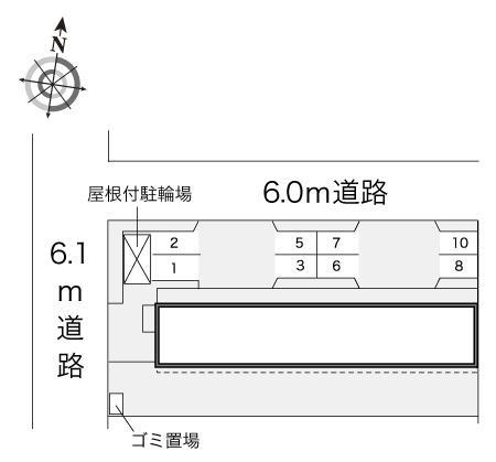 えびす(10836)の駐車配置図