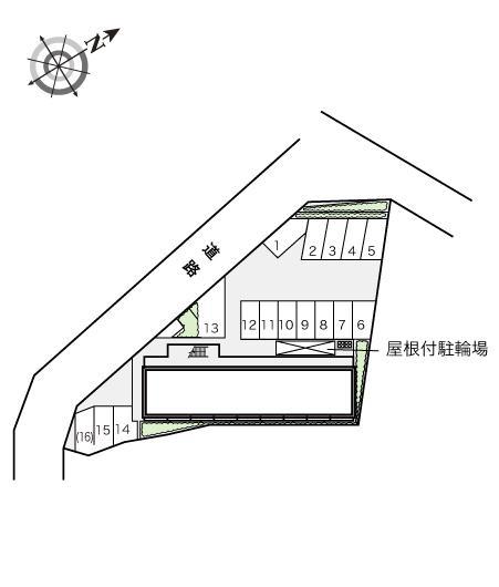 オン　ザ　ヒル(16118)の駐車配置図