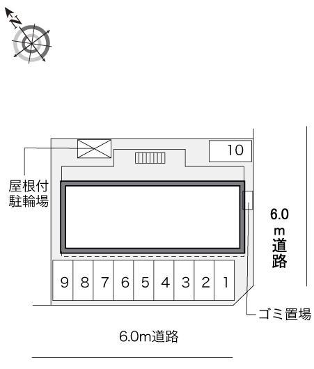 あすみが丘ハイランド(33906)の駐車配置図
