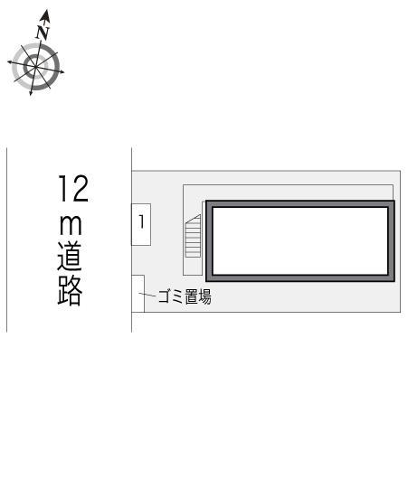 ドミール(13575)の駐車配置図