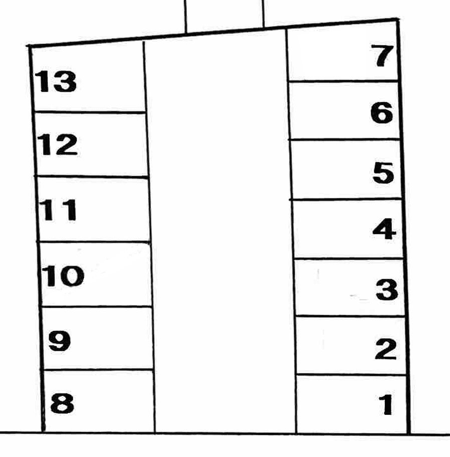 スマイルパーク光明院の駐車配置図