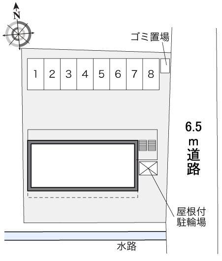 ＥｖｅｒｇｒｅｅｎⅡ(34566)の駐車配置図
