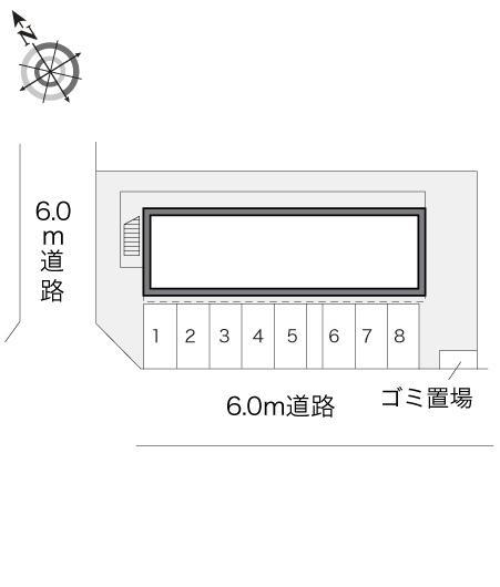 パストラーレ(18061)の駐車配置図
