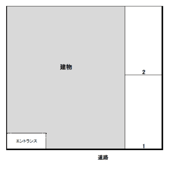 FK井深町駐車場の駐車配置図