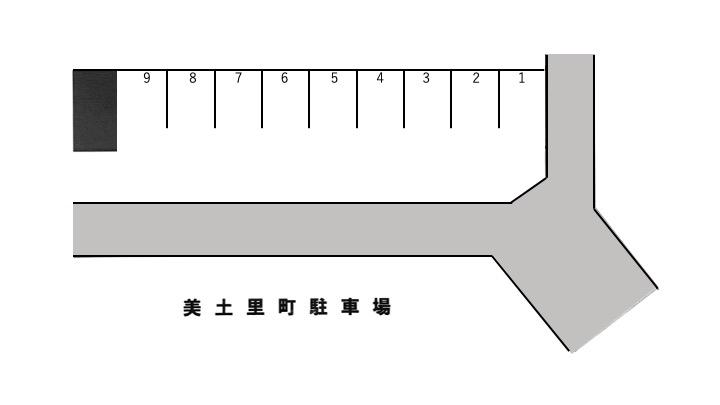 美土里町駐車場の駐車配置図