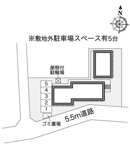 けやき(27496)の駐車配置図
