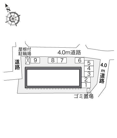 的場(34854)の駐車配置図