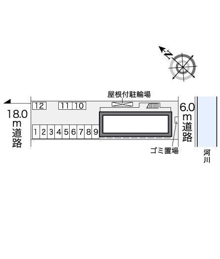 エクセレント(25984)の駐車配置図