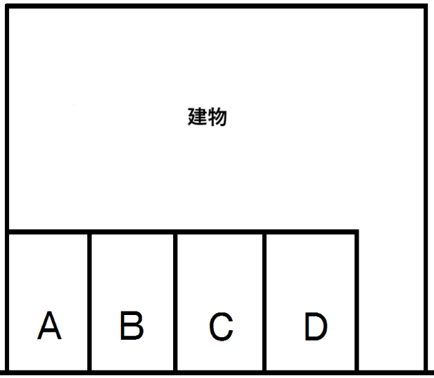 ウェルズ千鳥の駐車配置図