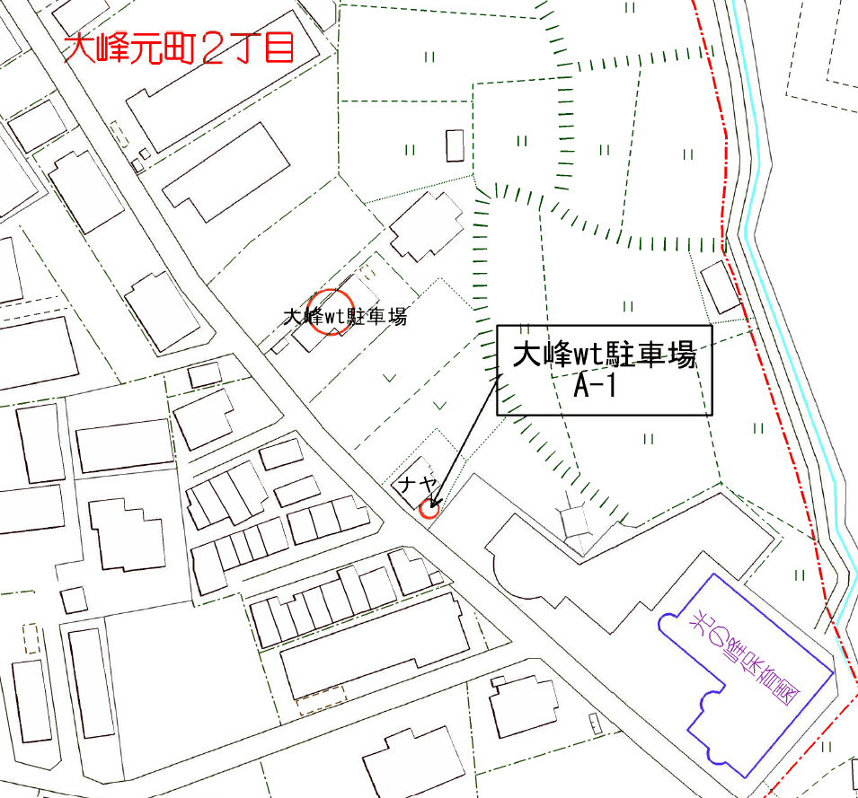 大峰wt駐車場の外観・駐車場イメージ1枚目