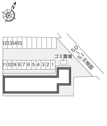 やまもと(20383)の駐車配置図
