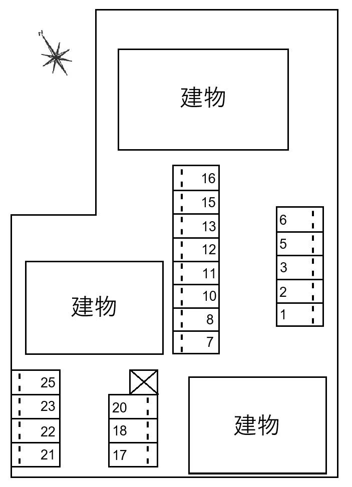 80019Foliar高森台Aの駐車配置図