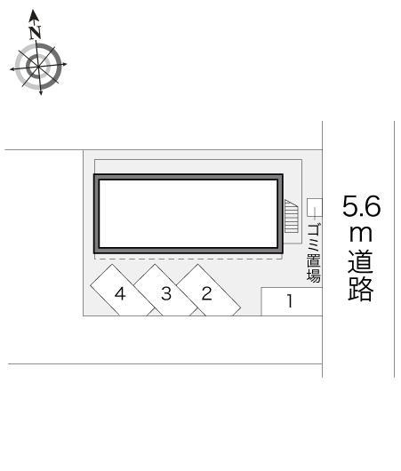 ＳＯＲＡＩ２０００(14761)の駐車配置図